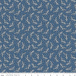 Denim & Daisy Bouquet Denim Quilt Fabric - Riley Blake Designs - Lori Holt