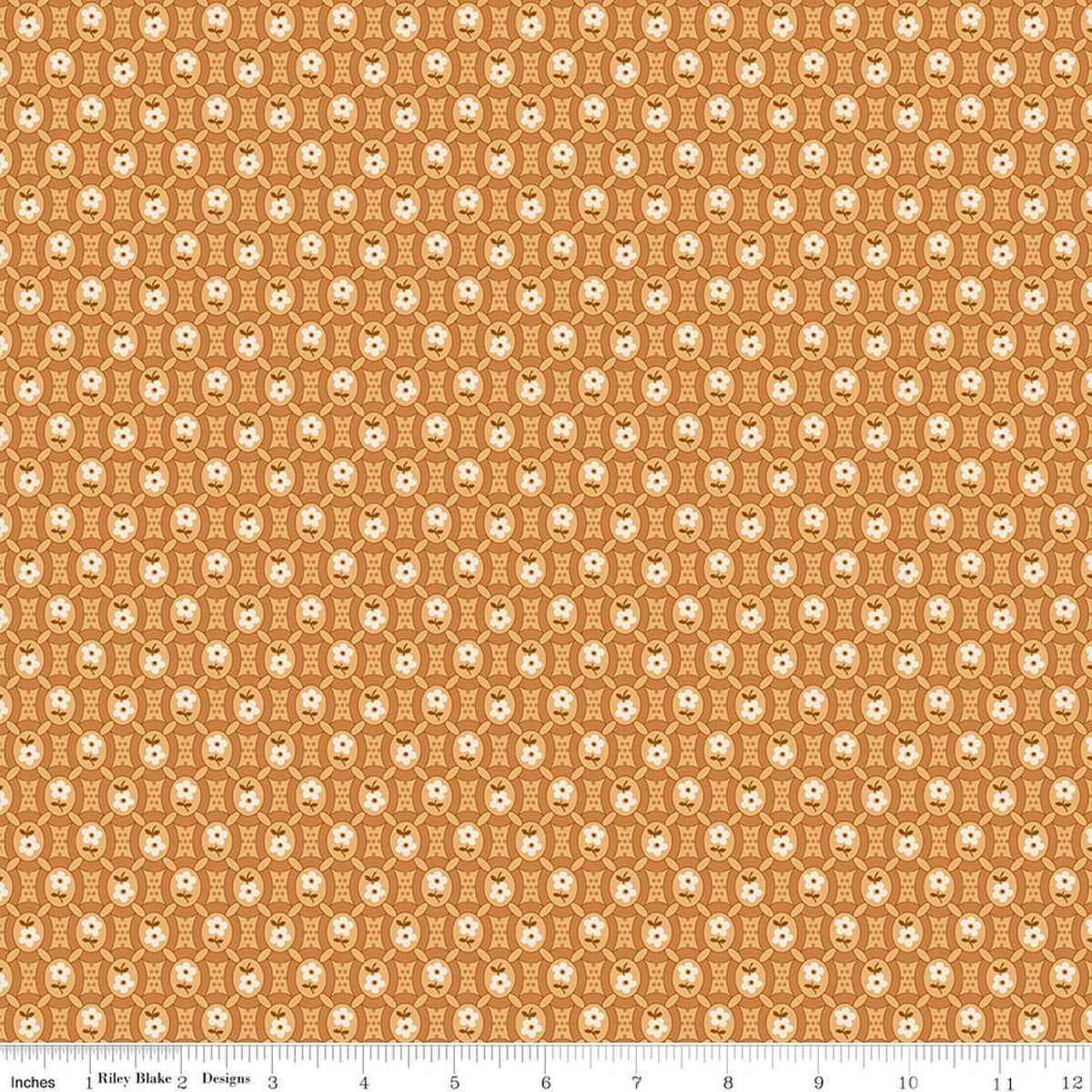 Denim & Daisy Pioneer Caramel Quilt Fabric