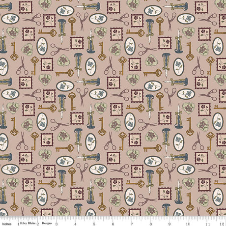 Charmed & Treasured Charmed Doe Quilt Fabric by Kassidy Grace