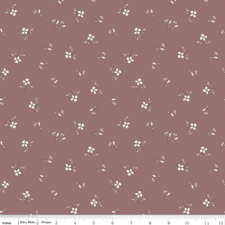 Charmed & Treasured Iris Canyon Rose Quilt Fabric by Kassidy Grace