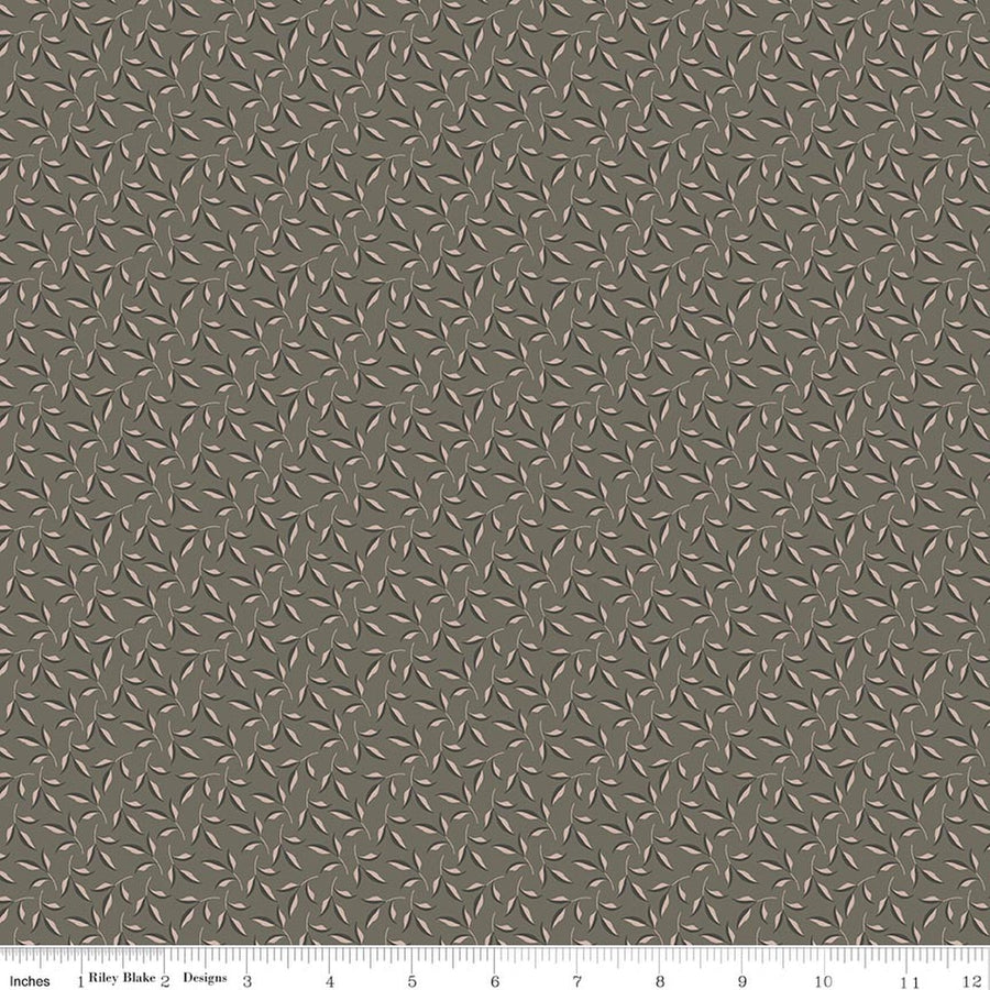 Charmed Pattern Background Charmed & Treasured Evergreen Gray Quilt Fabric – Quilting Books ...