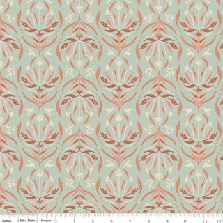 Hedgerow Haven Damask Whisper Quilt Fabric