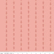 Hedgerow Haven Floral Stripe Grapefruit Quilt Fabric - Riley Blake Designs - Amber Elliot