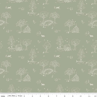 Hedgerow Haven Toile Meadow Quilt Fabric