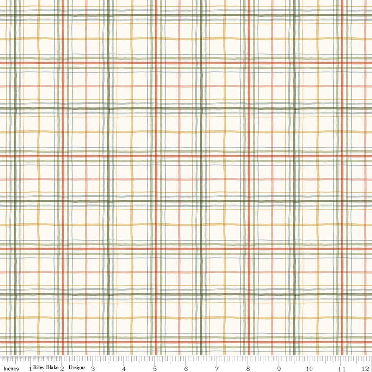 Blissful Moments Plaid Multi Quilt Fabric