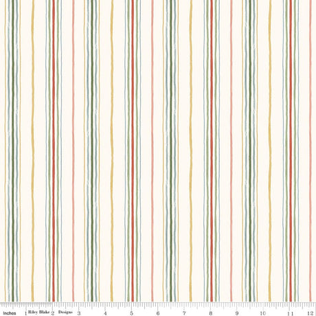 Blissful Moments Stripes Multi Quilt Fabric