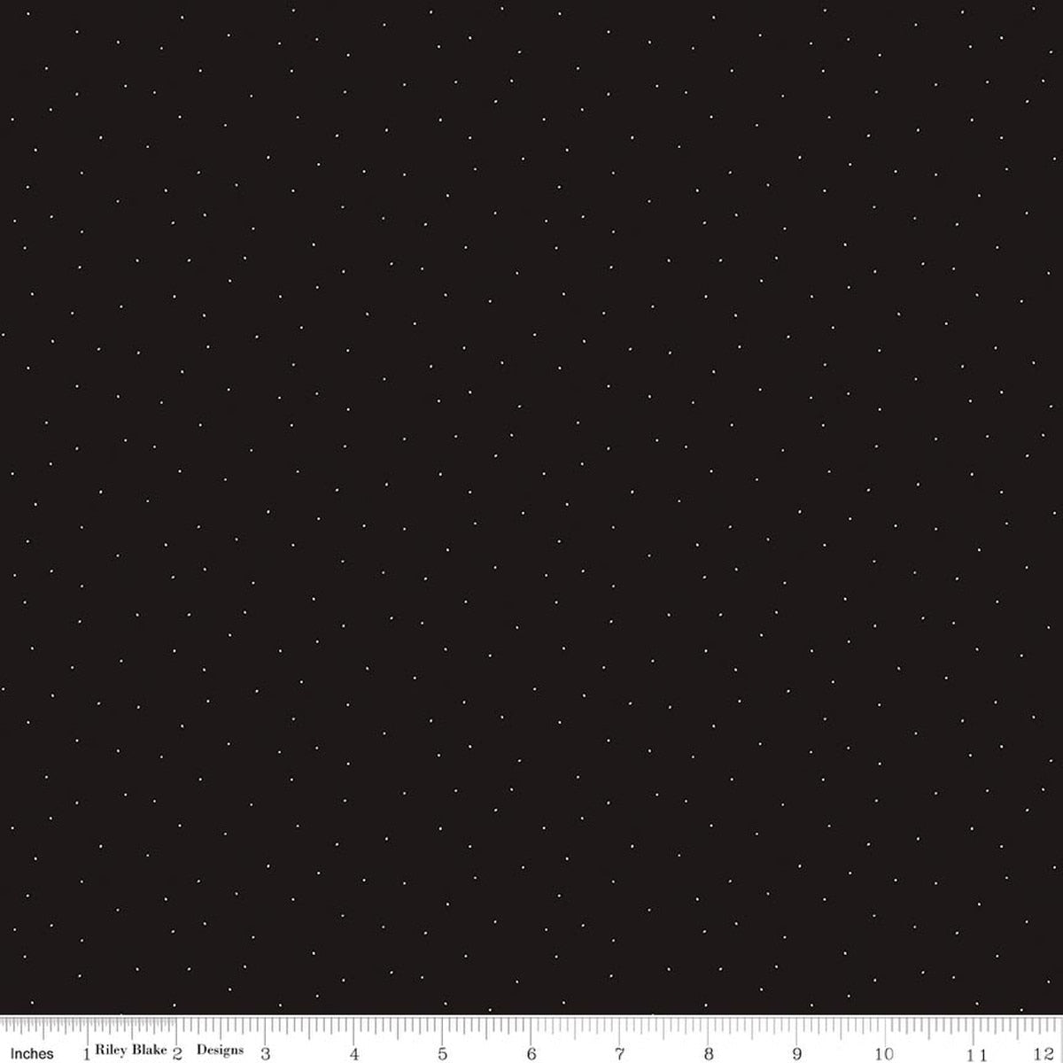 Moonlit Trellis Speckles Black Quilt Fabric by My Minds Eye