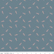 Petals & Hazel Toss Blue Quilt Fabric by Simple Simon