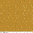 Petals & Hazel Scatter Butterscotch Quilt Fabric by Simple Simon