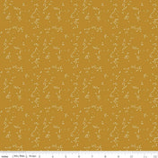 Petals & Hazel Hearts Butterscotch Quilt Fabric - Riley Blake Designs - Simple Simon