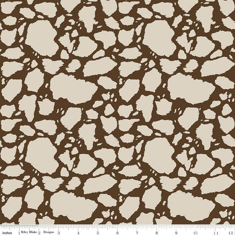 The Homestead Cow Patches Tan Quilt Fabric by The Homestead — Tara Reed