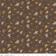 The Homestead Icon Toss Brown Quilt Fabric by The Homestead — Tara Reed