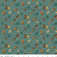 The Homestead Icon Toss Teal Quilt Fabric by The Homestead — Tara Reed