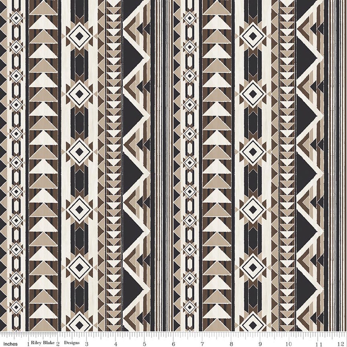 The Homestead Blanket Brown Quilt Fabric by The Homestead — Tara Reed