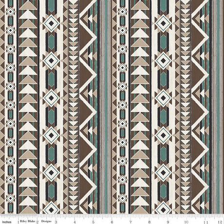 The Homestead Blanket Teal Quilt Fabric by The Homestead — Tara Reed