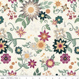 Where the Wild Flowers Are Main Cream Quilt Fabric - Riley Blake Designs - Judi Madsen