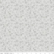 Where the Wild Flowers Are Whimsy Silver Quilt Fabric - Riley Blake Designs - Judi Madsen