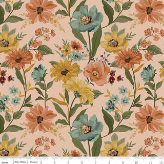 Worth Repeating Main Blush Quilt Fabric by Sandy Gervais