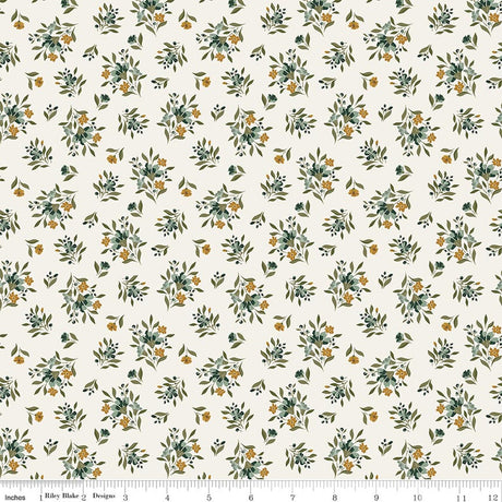 Worth Repeating Floral Cloud Quilt Fabric by Sandy Gervais by Sandy Gervais