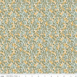 Worth Repeating Leaves Cloud Quilt Fabric by Sandy Gervais