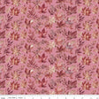 Harvest on the Prairie Leaves Pink Quilt Fabric - Riley Blake Designs - Modern Prairie