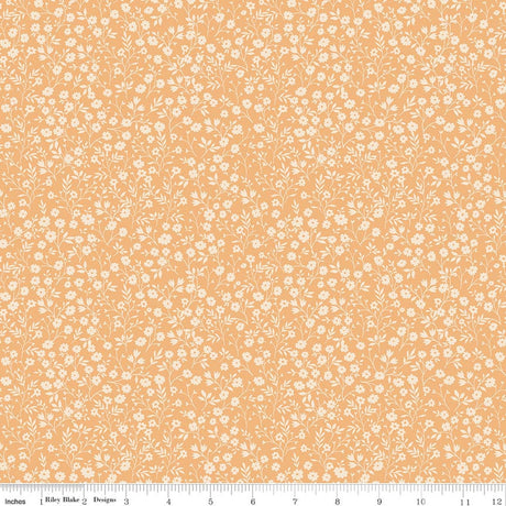 Harvest on the Prairie Ditsy Marmalade Quilt Fabric by Modern Prairie