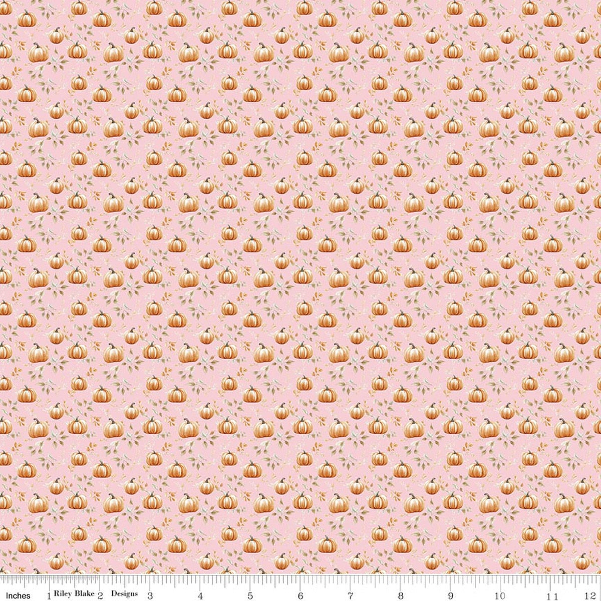 Harvest on the Prairie Pumpkin Blush Quilt Fabric by Modern Prairie