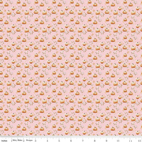 Harvest on the Prairie Pumpkin Blush Quilt Fabric by Modern Prairie