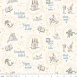Story Land Once Upon a Time Cream Quilt Fabric - Riley Blake Designs - Sarah Jane