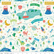 Brave Your Way Adventure Awaits Cloud Quilt Fabric - Riley Blake Designs - Cayla Naylor