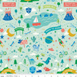 Brave Your Way Adventure Awaits Mint Quilt Fabric - Riley Blake Designs - Cayla Naylor
