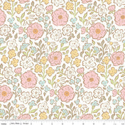 Little Posies Main Cloud Quilt Fabric - Riley Blake Designs - Cayla Naylor