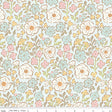 Little Posies Main Powder Quilt Fabric by Cayla Naylor
