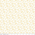 Little Posies Butterflies White Quilt Fabric by Cayla Naylor