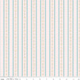 Little Posies Stripes Pink Quilt Fabric by Cayla Naylor