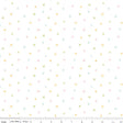 Little Posies Ditsy White Quilt Fabric by Cayla Naylor