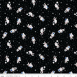 Reach for the Stars with NASA Astronauts Black Quilt Fabric - Riley Blake Designs - Riley Cloward