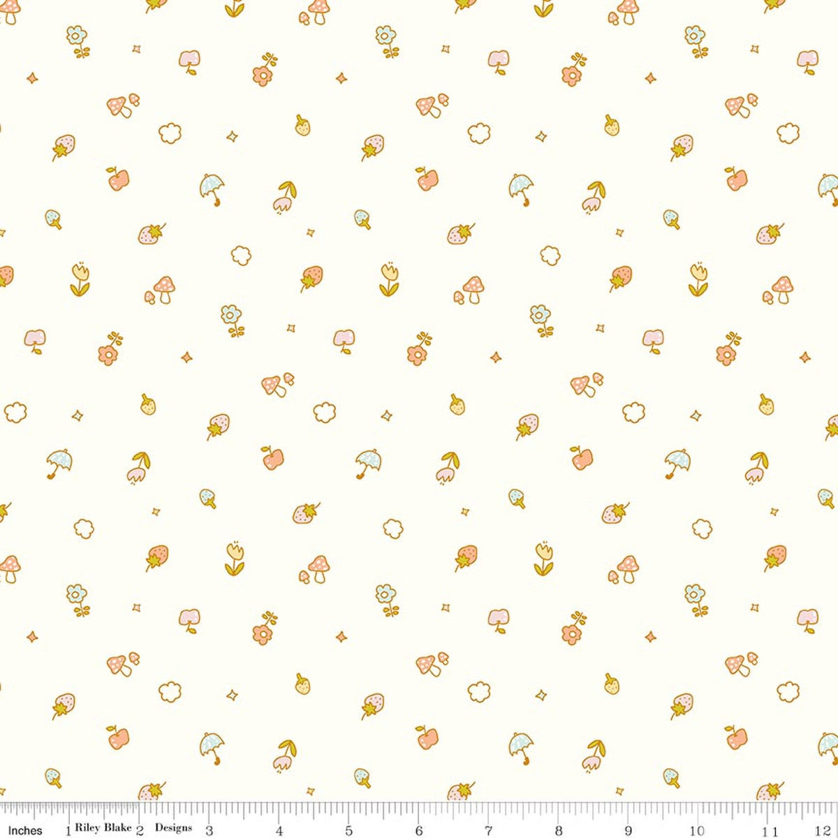 Hush Hush 6 Tiny Wonders Quilt Fabric by Amanda Niederhauser