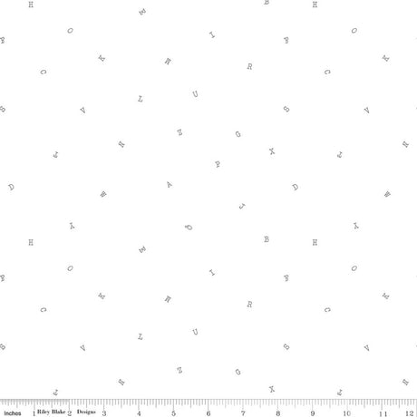 Hush Hush 6 A to Z Quilt Fabric by Amanda Niederhauser