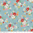 Cath Kidston® Signature Collection Clifton Rose Blue Quilt Fabric by Cath Kidston