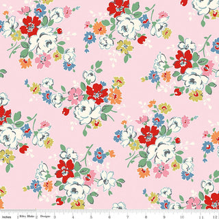Cath Kidston® Signature Collection Clifton Rose Pink Quilt Fabric