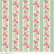 Cath Kidston® Signature Collection Stripe Green Quilt Fabric by Cath Kidston