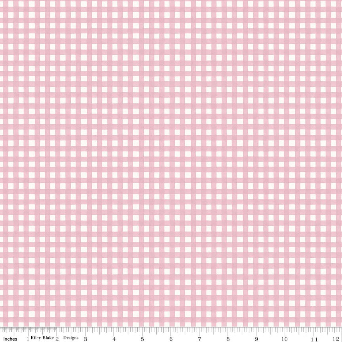 Cath Kidston® Signature Collection Gingham Pink Quilt Fabric by Cath Kidston