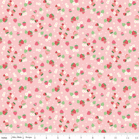 Bloom & Heart Berry Patch Frosting Quilt Fabric by Cherry Guidry of Cherry Blossoms 