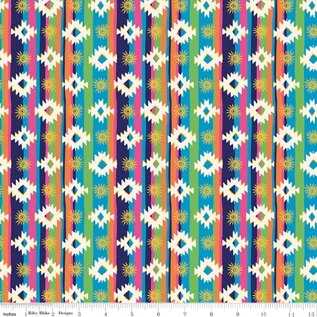 Cacti & Charm Geometric Multi Quilt Fabric by Cacti & Charm — Kathy Cano-Murillo