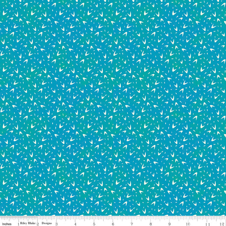 Cacti & Charm Cactus Texture Blue Quilt Fabric by Cacti & Charm — Kathy Cano-Murillo