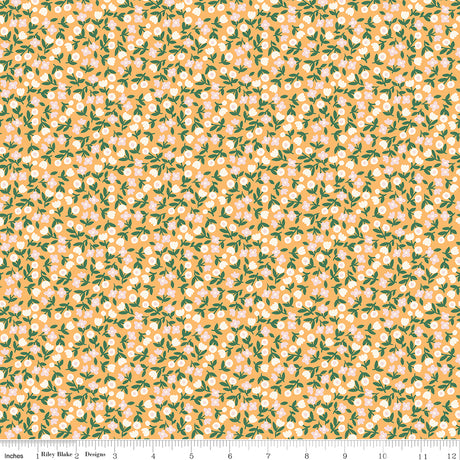 Countryside Dreams Sunny Meadow Marigold Quilt Fabricby Countryside Dreams — Natalia Juan Abello