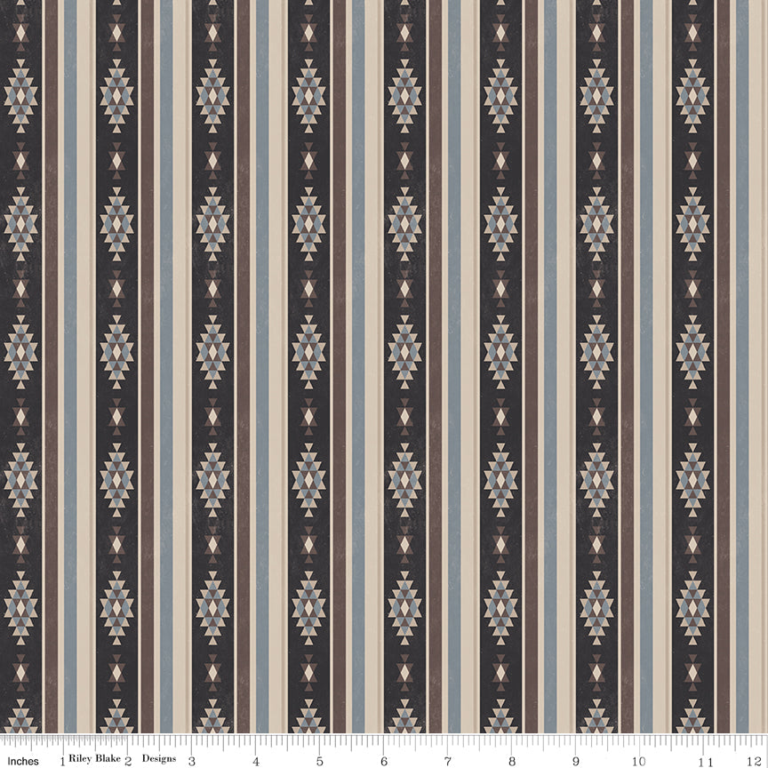 Horseshoe Creek Stripes Fog Quilt Fabric by Horseshoe Creek — RBD