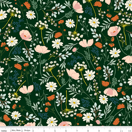 Luna Field Main Woodland Quilt Fabric by Luna Field — Katherine Lenius