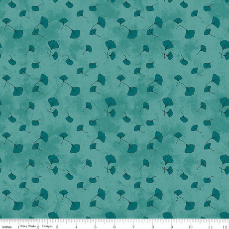Amethyst & Ivy Ginkgo Light Teal